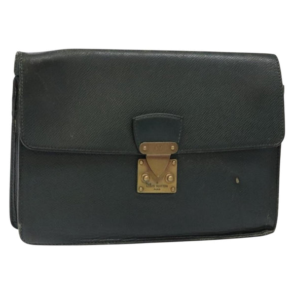 LOUIS VUITTON Taiga Pochette Kourad Clutch Bag Epicea M30194 LV Auth bs28613