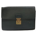 LOUIS VUITTON Taiga Pochette Kourad Clutch Bag Epicea M30194 LV Auth bs28613-13