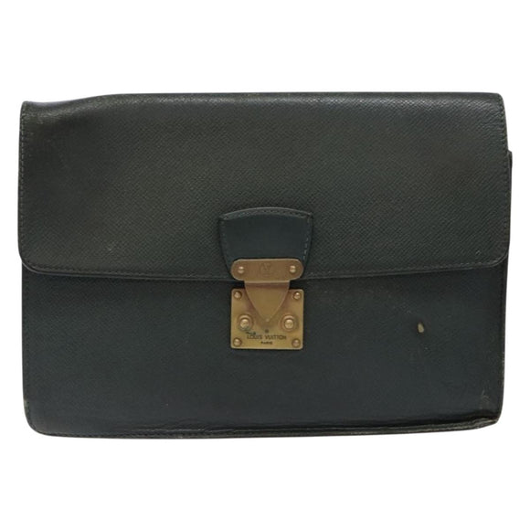 LOUIS VUITTON Taiga Pochette Kourad Clutch Bag Epicea M30194 LV Auth bs28613