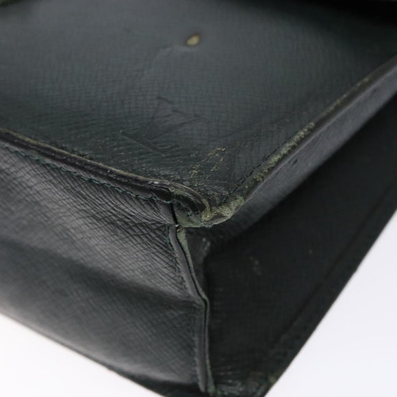 LOUIS VUITTON Taiga Pochette Kourad Clutch Bag Epicea M30194 LV Auth bs28613