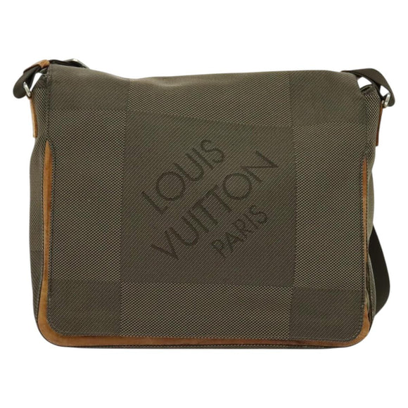 LOUIS VUITTON Damier Geant Messager Shoulder Bag Tail M93030 LV Auth bs28616