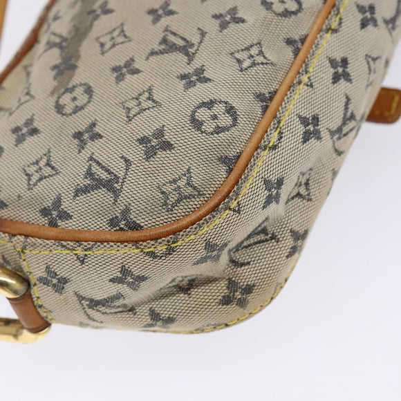 LOUIS VUITTON Monogram Mini Juliet MM Shoulder Bag Blue M92004 LV Auth bs28619