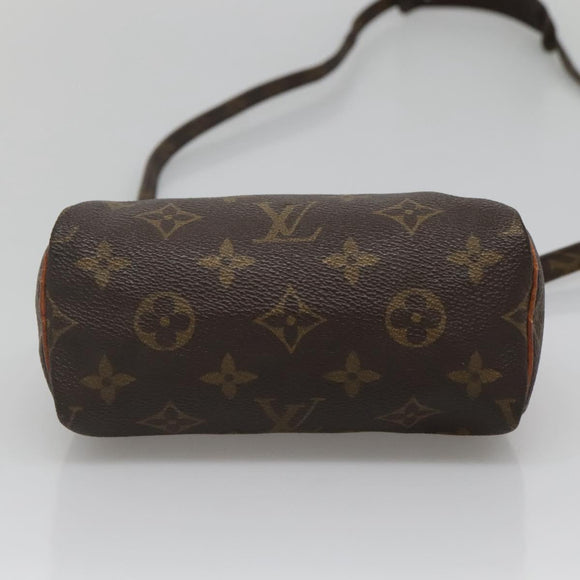 LOUIS VUITTON Monogram Mini Speedy Hand Bag M41534 LV Auth bs28621