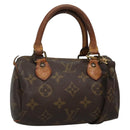 LOUIS VUITTON Monogram Mini Speedy Hand Bag M41534 LV Auth bs28621-1