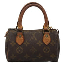 LOUIS VUITTON Monogram Mini Speedy Hand Bag M41534 LV Auth bs28621-2