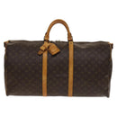 LOUIS VUITTON Monogram Keepall Bandouliere 60 Boston Bag M41412 LV Auth bs28623-13