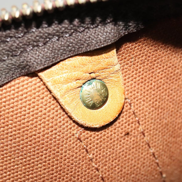 LOUIS VUITTON Monogram Keepall Bandouliere 60 Boston Bag M41412 LV Auth bs28623