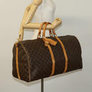 LOUIS VUITTON Monogram Keepall Bandouliere 60 Boston Bag M41412 LV Auth bs28623-23