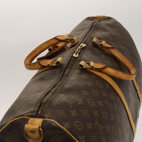 LOUIS VUITTON Monogram Keepall Bandouliere 60 Boston Bag M41412 LV Auth bs28623