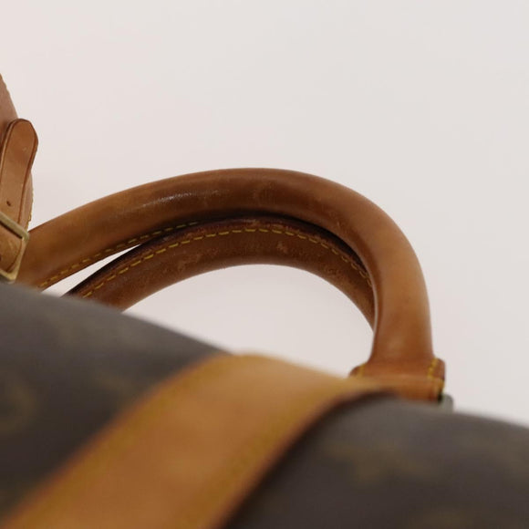 LOUIS VUITTON Monogram Keepall Bandouliere 60 Boston Bag M41412 LV Auth bs28623