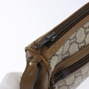 GUCCI GG Plus Supreme Clutch Bag PVC Beige Gold Auth bs28629-9