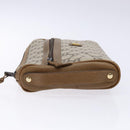 GUCCI GG Plus Supreme Clutch Bag PVC Beige Gold Auth bs28629-4