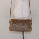 GUCCI Micro GG Supreme Shoulder Bag PVC Beige Gold Auth bs28631-22