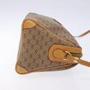 GUCCI Micro GG Supreme Shoulder Bag PVC Beige Gold Auth bs28631-3