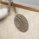 GUCCI GG Plus Supreme Clutch Bag PVC White Auth bs28632-12