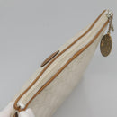 GUCCI GG Plus Supreme Clutch Bag PVC White Auth bs28632-6