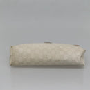 GUCCI GG Plus Supreme Clutch Bag PVC White Auth bs28632-7