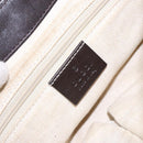 GUCCI GG Canvas Shoulder Bag Beige Silver Brown 308452 Auth bs28633-17