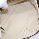 GUCCI GG Canvas Shoulder Bag Beige Silver Brown 308452 Auth bs28633-18