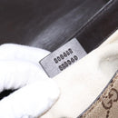 GUCCI GG Canvas Shoulder Bag Beige Silver Brown 308452 Auth bs28633-22