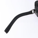 GUCCI GG Canvas Guccissima Clutch Bag Leather nylon Black 162782 Auth bs28636-8