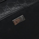 GUCCI GG Canvas Guccissima Clutch Bag Leather nylon Black 162782 Auth bs28636-17
