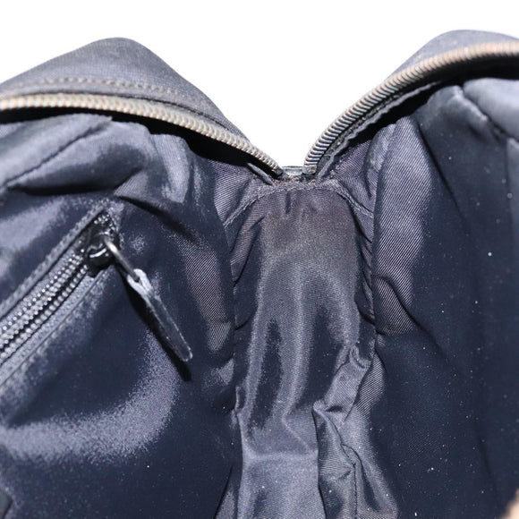 GUCCI GG Canvas Guccissima Clutch Bag Leather nylon Black 162782 Auth bs28636