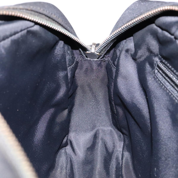 GUCCI GG Canvas Guccissima Clutch Bag Leather nylon Black 162782 Auth bs28636