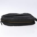 GUCCI GG Canvas Guccissima Clutch Bag Leather nylon Black 162782 Auth bs28636-5