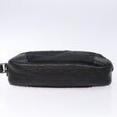 GUCCI GG Canvas Guccissima Clutch Bag Leather nylon Black 162782 Auth bs28636-6