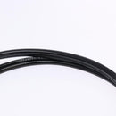 GUCCI Shoulder Bag Suede Black Gold Auth bs28638-14