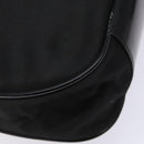 GUCCI Bamboo Shoulder Bag Nylon Black Silver 001 1553 1577 Auth bs28640-16