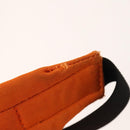 GUCCI Backpack Nylon Leather Orange Black Silver Auth bs28642-10