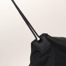 GUCCI Backpack Nylon Leather Orange Black Silver Auth bs28642-20