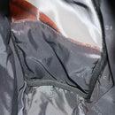 GUCCI Backpack Nylon Leather Orange Black Silver Auth bs28642-23