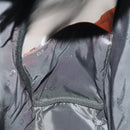 GUCCI Backpack Nylon Leather Orange Black Silver Auth bs28642-24