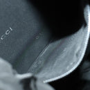 GUCCI Backpack Nylon Leather Orange Black Silver Auth bs28642-25