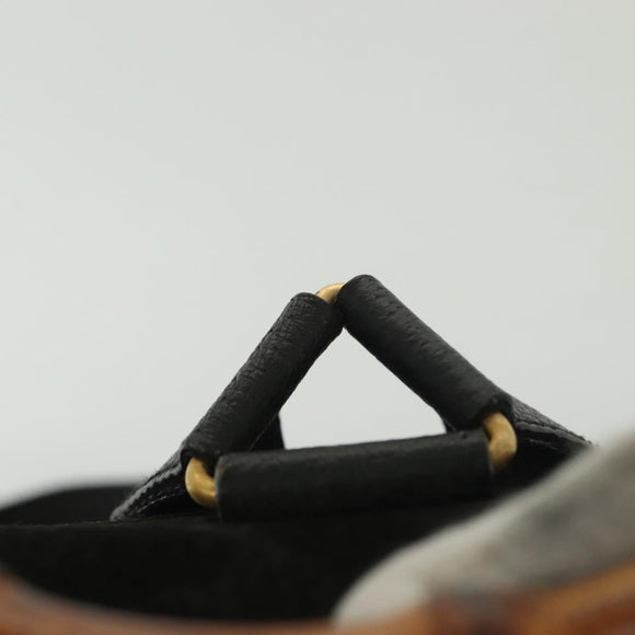 GUCCI Bamboo Backpack Suede Black Gold 003 1998 0016 Auth bs28645