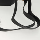 GUCCI Bamboo Backpack Suede Black Gold 003 1998 0016 Auth bs28645-11