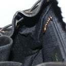 GUCCI Bamboo Backpack Suede Black Gold 003 1998 0016 Auth bs28645-26