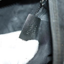 GUCCI Web Sherry Line Shoulder Bag Nylon Black Auth bs28651-12