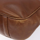 GUCCI Bamboo Hand Bag Leather Brown Gold 001 1705 1638 Auth bs28654-10