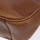 GUCCI Bamboo Hand Bag Leather Brown Gold 001 1705 1638 Auth bs28654-12