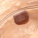 GUCCI Bamboo Hand Bag Leather Brown Gold 001 1705 1638 Auth bs28654-14