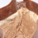 GUCCI Bamboo Hand Bag Leather Brown Gold 001 1705 1638 Auth bs28654-16