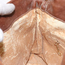 GUCCI Bamboo Hand Bag Leather Brown Gold 001 1705 1638 Auth bs28654-17