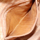 GUCCI Bamboo Hand Bag Leather Brown Gold 001 1705 1638 Auth bs28654-18