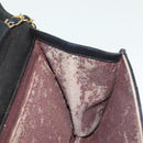 CHANEL Matelasse Chain Shoulder Bag Lamb Skin Black Gold CC Auth bs28656-22