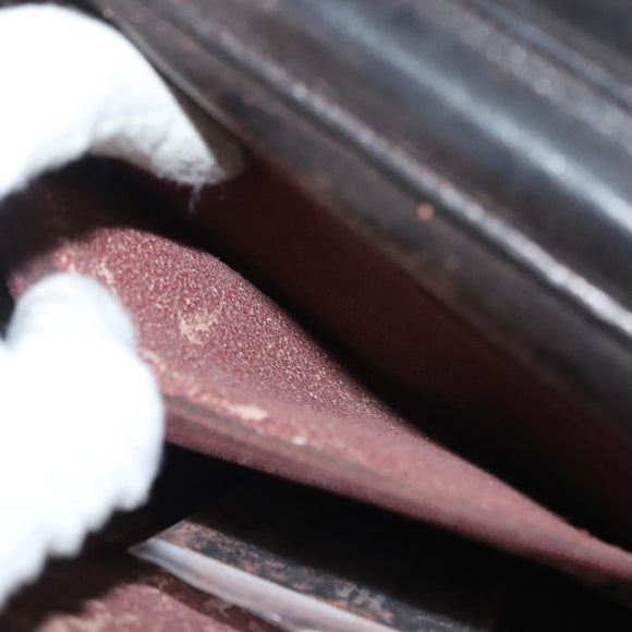 CHANEL Matelasse Chain Shoulder Bag Lamb Skin Black Gold CC Auth bs28656