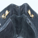 CHANEL Matelasse Chain Shoulder Bag Lamb Skin Black Gold CC Auth bs28659-18